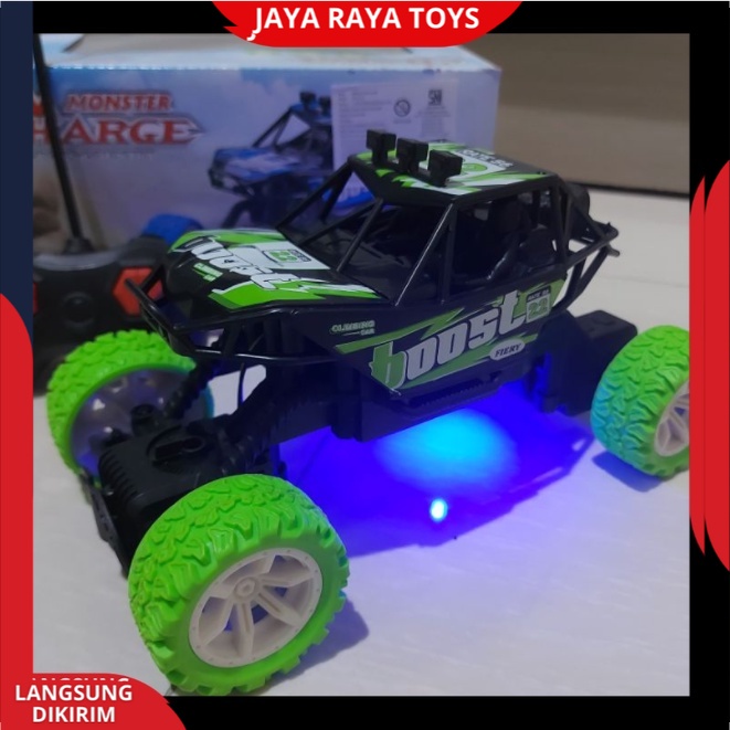 Mainan Mobil Remote Control Offroad Drift Boost Monster Ban Karet top Speed Rc Rock Crawler New