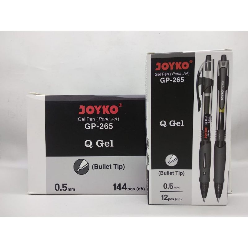 

(1 Pcs) Pulpen Joyko Q Gel GP-265 / Pulpen Gel Joyko QGel GP265/ Pulpen Joyko Cetek / Pulpen Cair Joyko