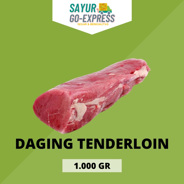 

daging tenderloin frozen 1000 1kg