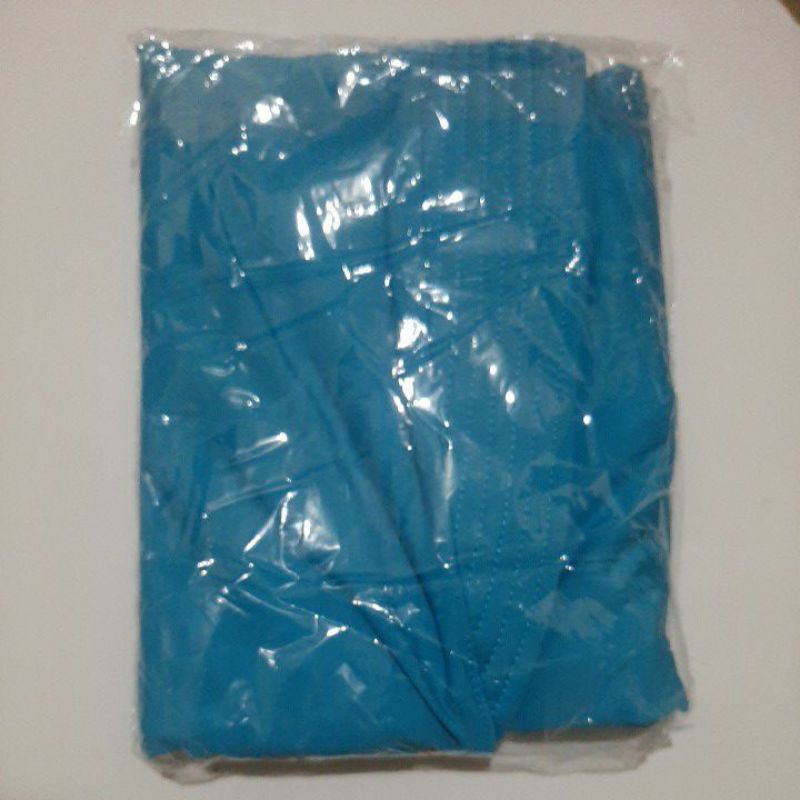 jilbab instan bergo jumbo jersey nyaman adem untuk sehari-hari-Biru muda