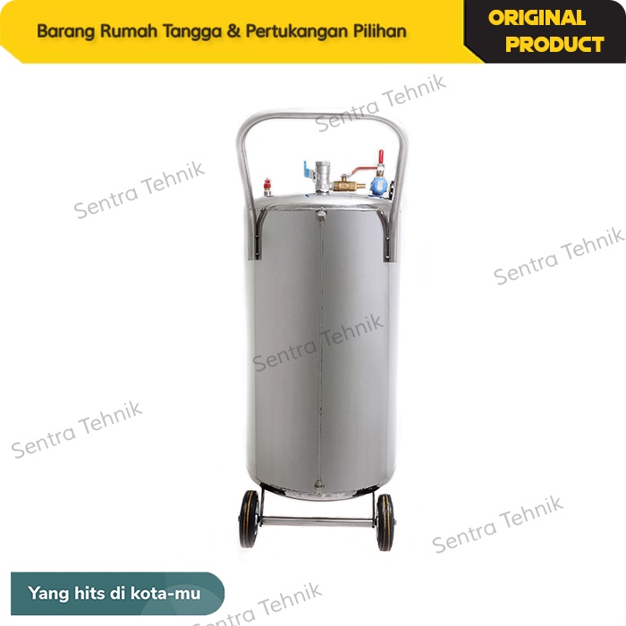 Tabung Snow Wash Tabung Salju 80 Ltr EAGLE Stainless Steel 304 Cuci Motor Mobil