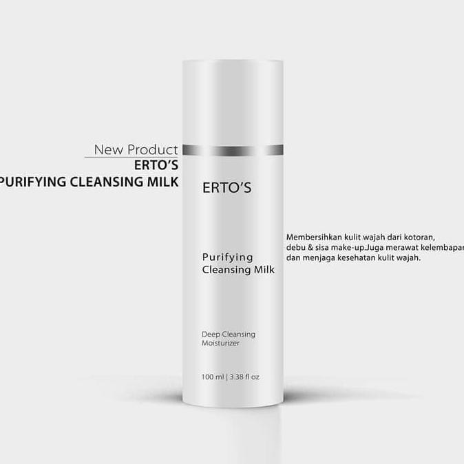 Ertos Purifying Cleansing Milk Milk Cleanser Erto S Skincare Indonesia