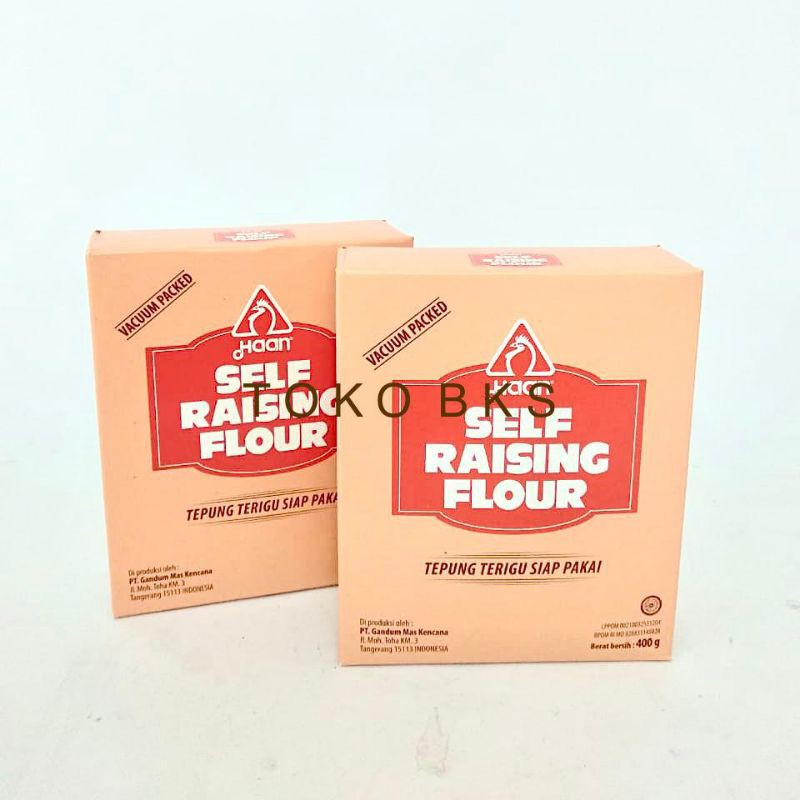 

Haan self raising flour 400gr