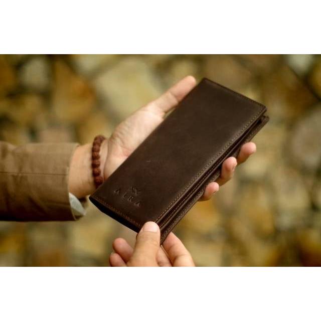 Aira Dompet Kulit Asli Unisex 30 Slot Kartu