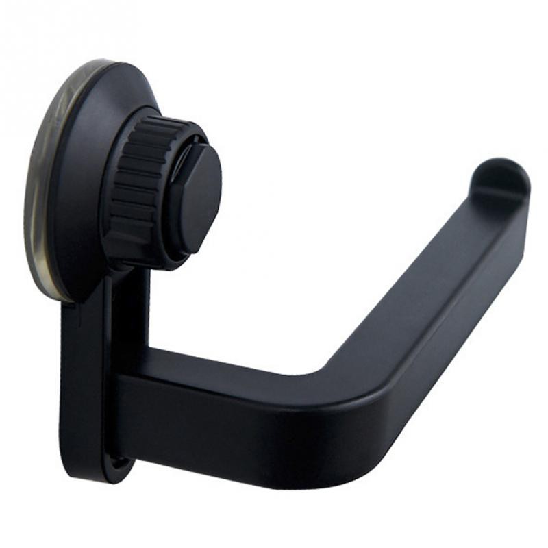 Gantungan Tempat Tisu Toilet Suction Cup - 8809-3 - Black