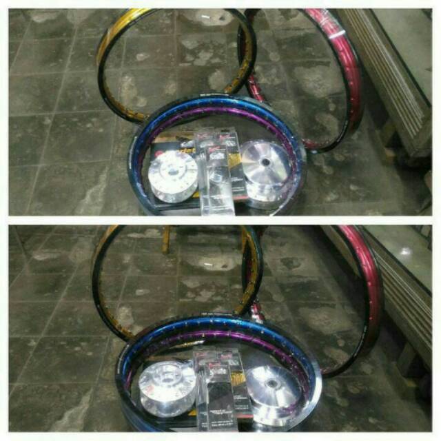Velg tdr 2tone spin,,skywave,,skydrive,,/velg tdr 1set komplit