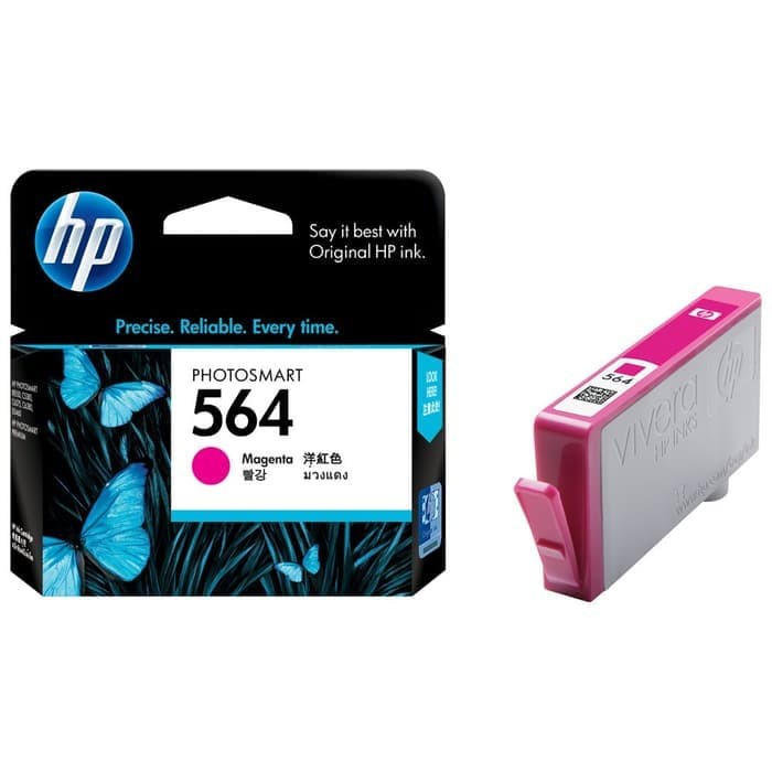 Tinta Hp 564 Color Magenta Original . Tinta Printer HP CB319WA