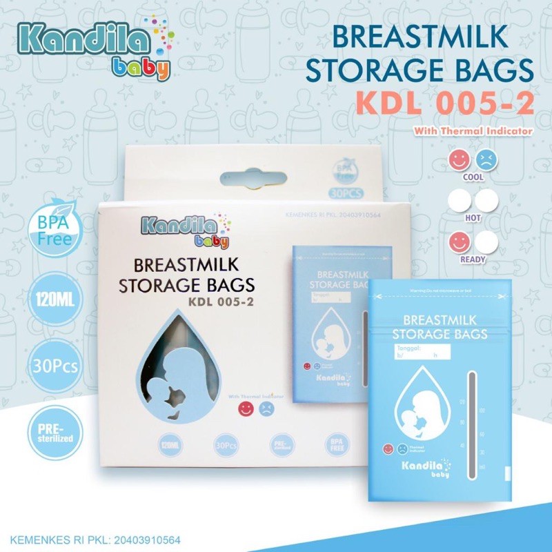 [READY] Kandila Baby Breast Milk Storage Bags Kantong Asi