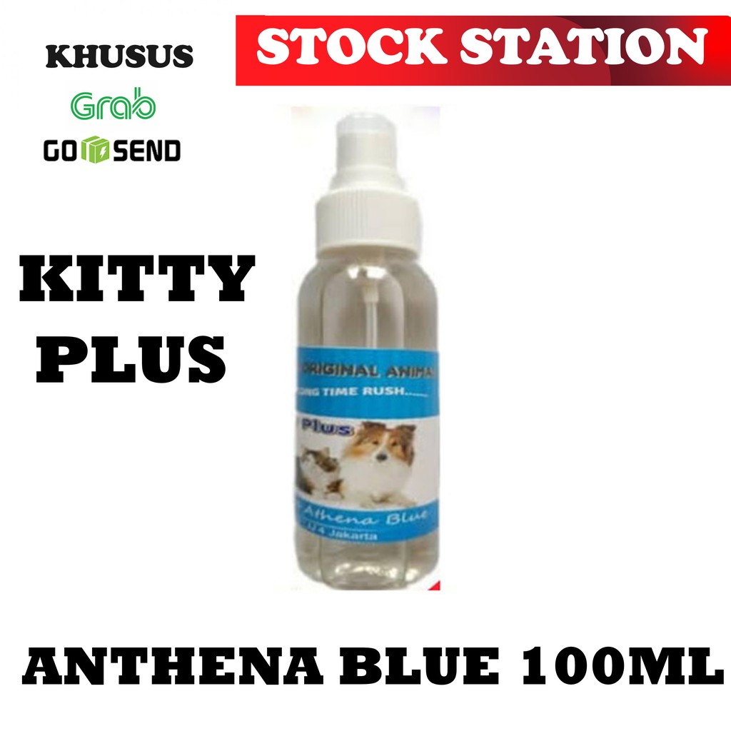 Parfum KITTY PLUS Athena Blue 120ml (GRAB/GOSEND)