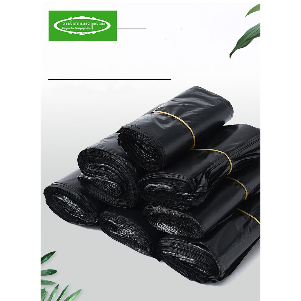 7.7 BIG SALE 10Pcs Black Courier Bags Smooth New Pe Plastic Polymailer