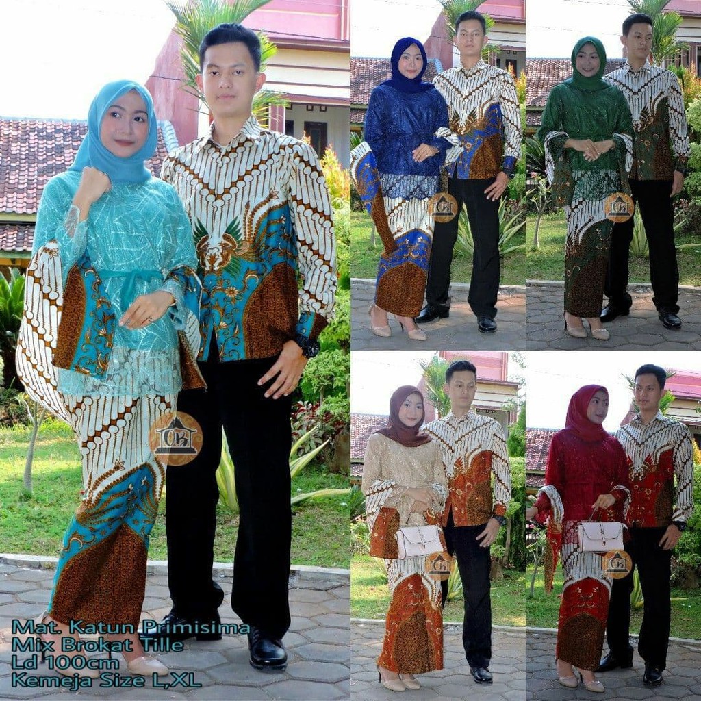 Maura Couple - Sania Ruffle Batik Couple Ori Ndoro Jowi Dnt Garansi Termurah Shopee - Batik Modern