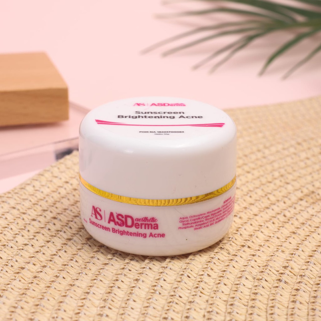 Asderma Aesthetic Suncreen Brightening Acne