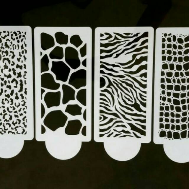 

Stencil Cake/ Stencil Kue/ Stencil Art Kulit Hewan