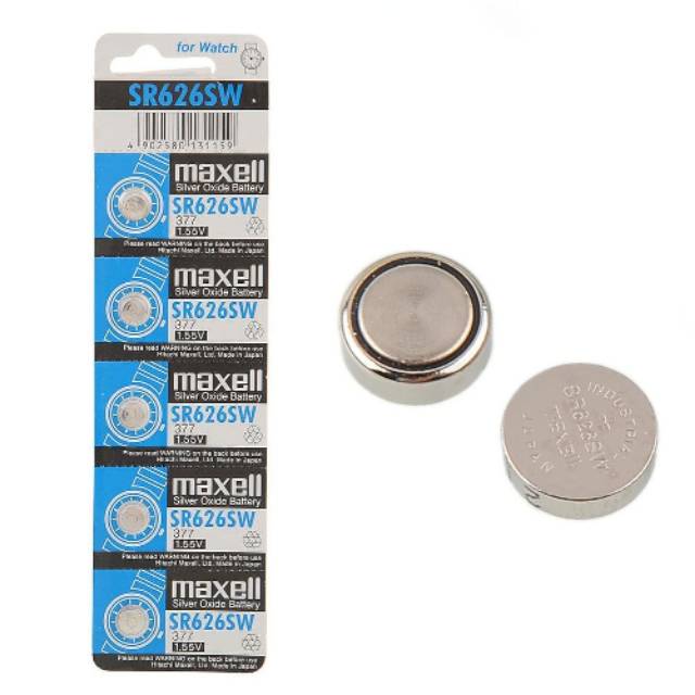Baterai Jam Tangan 626 Maxell SR626SW Original
