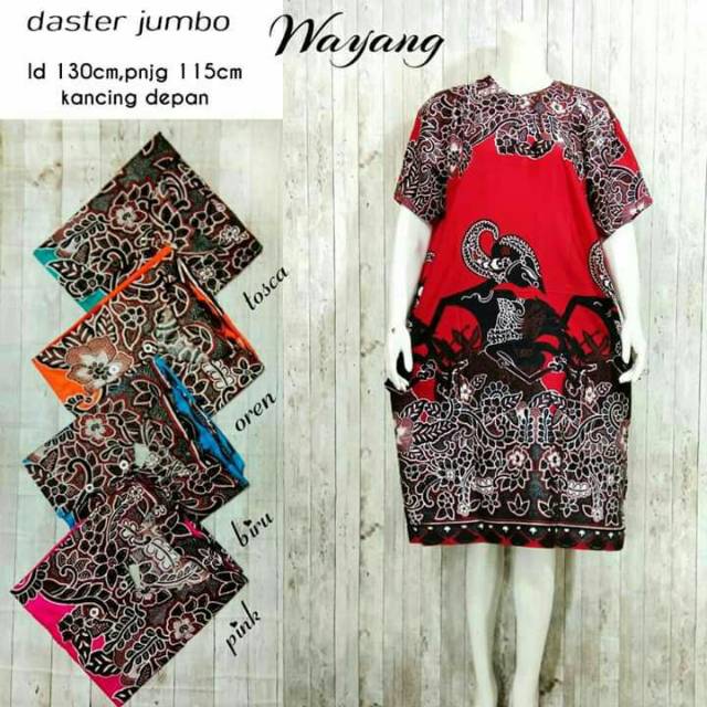 Daster Jumbo Wayang