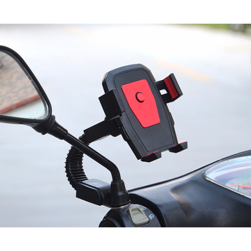 Adda Home - Dudukan Hp Holder Handphone GPS Stabilizer Untuk Motor Speda