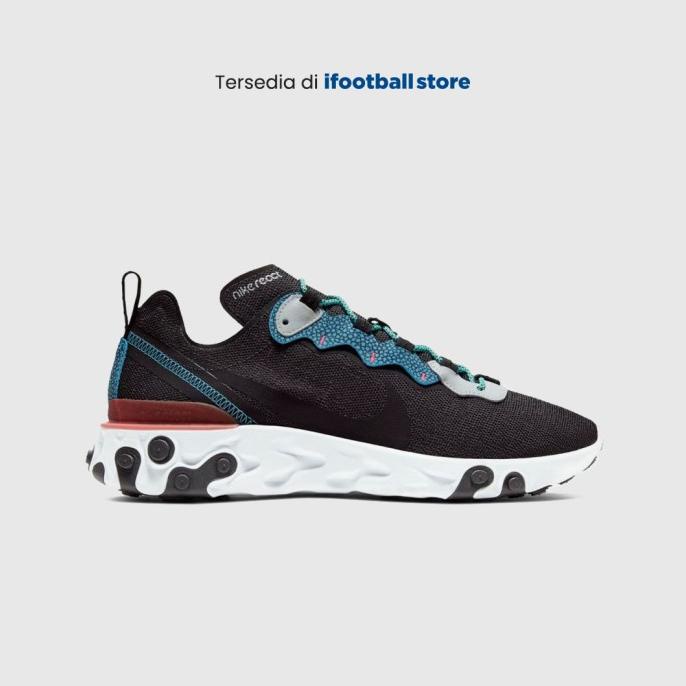 nike react element 55 grey black