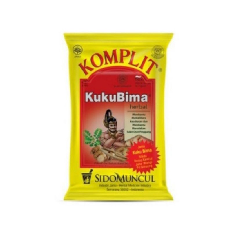 Jamu komplit kuku bima sidomuncul