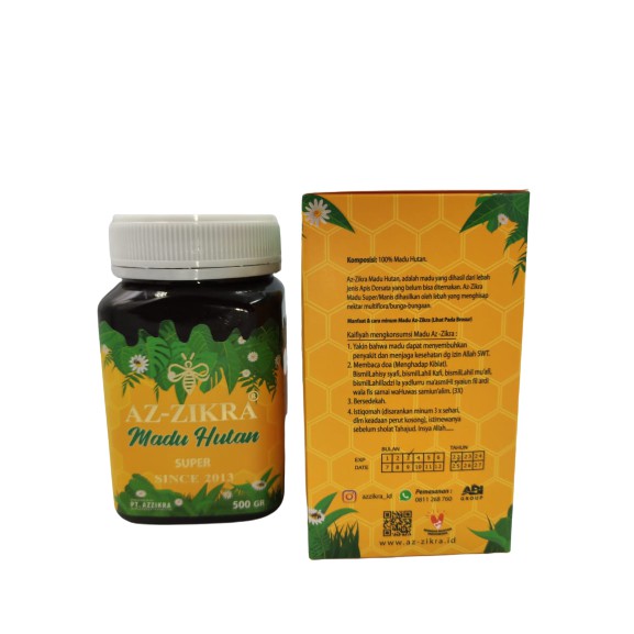 Madu Az-Zikra Hutan Manis Super Odeng Original