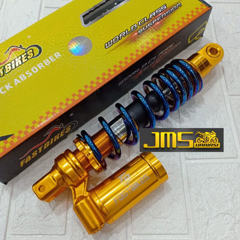 shock breaker tabung bawah fast bikers tuton 2tone ukuran 310/330 mio beat vario Lexi freego scoopy soul gt mioj xeon genio
