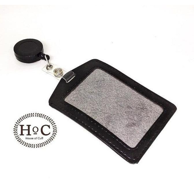 

✨BISA COD✨ Houseofcuff ID Card ID CARD HOLDER BLACK - Hitam