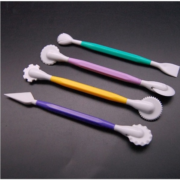 Pemotong Adonan Fondant Cutter Cake Decorating Tools Pastry Carving