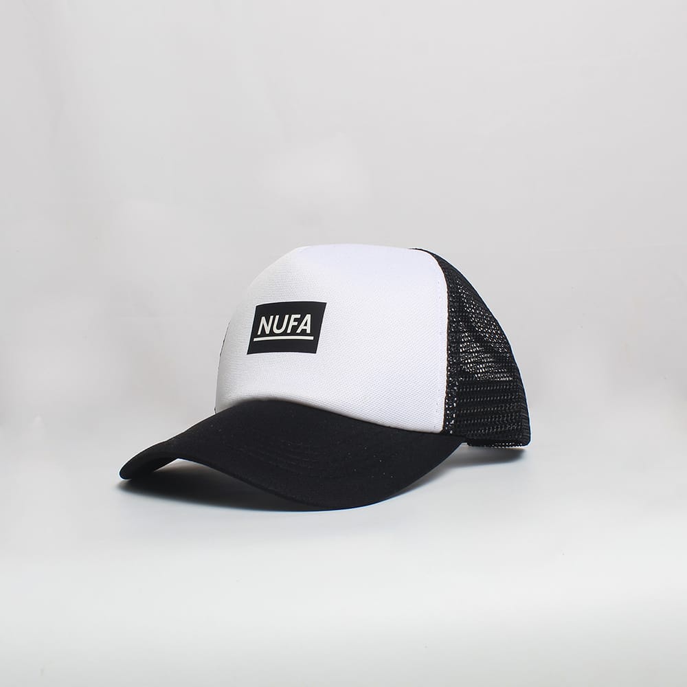 (BISA COD) Topi jaring pria distro original NUFA / topi trucker pria wanita / topi pria wanita dewas