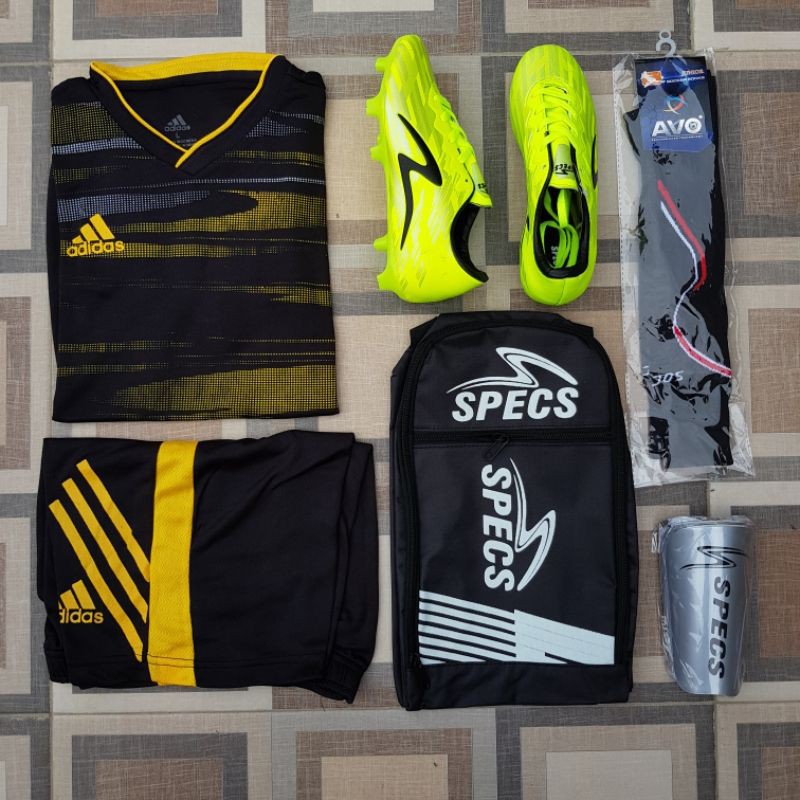 [COD]SEPATU BOLA ANAK infinity hijau premium junior paket 5pcs 4pcs spec