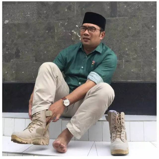 BEST SELLER !! Sepatu Boots Pria Delta USA Cordura 8inc High Sepatu RIDWAN KAMIL