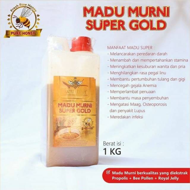 

Madu murni super gold