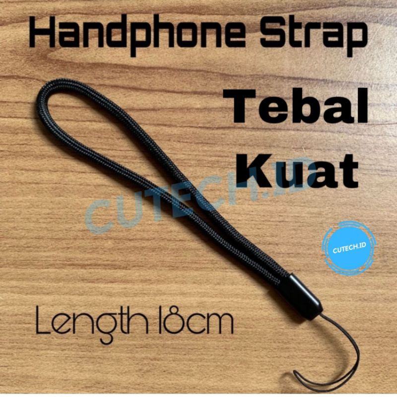 Handphone Strap Tali Gantungan HP Kamera Kunci Flashdisk Camera NYLON