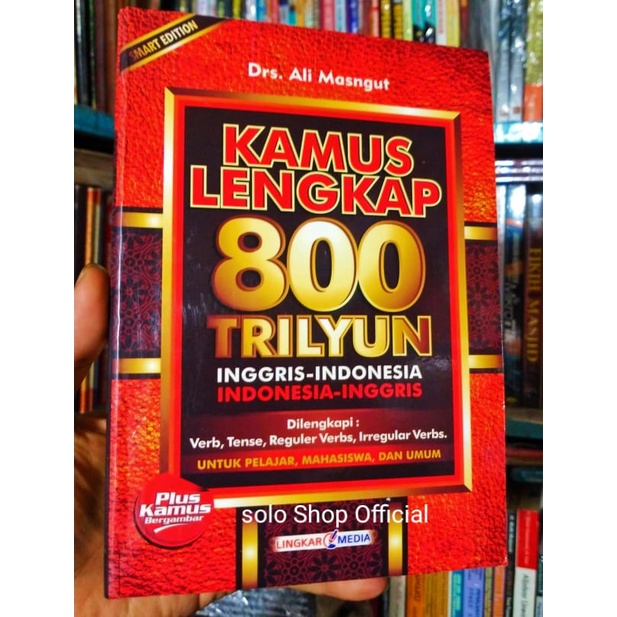 BUKU KAMUS BAHASA INGGRIS KAMUS LENGKAP 800 TRILYUN 800 TRILIYUN INGGRIS-INDONESIA INDONESIA-INGGRIS