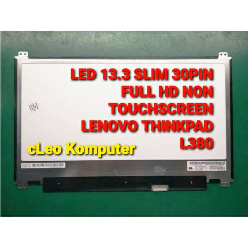 LED LCD LENOVO THINKPAD L380 13.3 SLIM 30PIN FULL HD NO TOUCHSCREEN