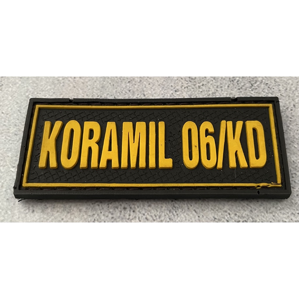 Patch Koramil 06/KD - Patch Velcro Koramil - Prepetan Koramil