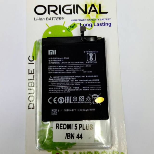 Baterai ORIGINAL OEM XIAOMI BN44 REDMI 5 PLUS