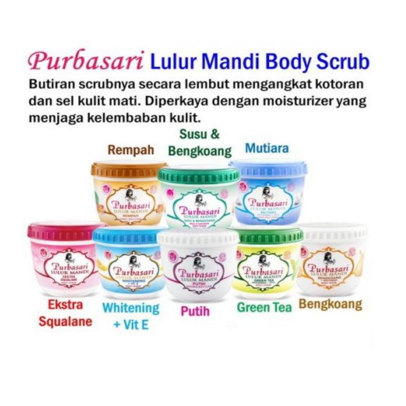 Purbasari Lulur Mandi 125 dan 235/Lulur Purbasari