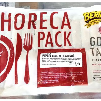 

Sosis Ayam Bernardi Horeca Pack 1Kg