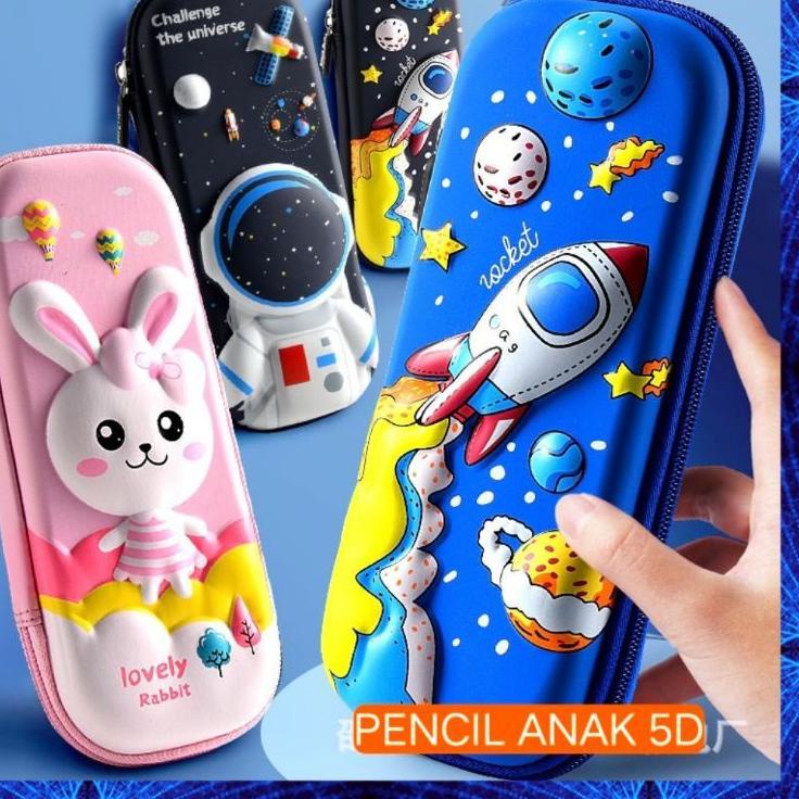 

BIG SALES 9225 KOTAK PENSIL 3D TIMBUL / PENCIL CASE 3D ㊤