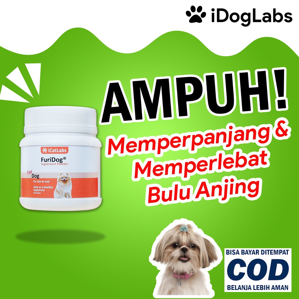 [Y07] FURIDOG ANJING VITAMIN ANJING DOG FOOD MAKANAN ANJING BULU ANJING