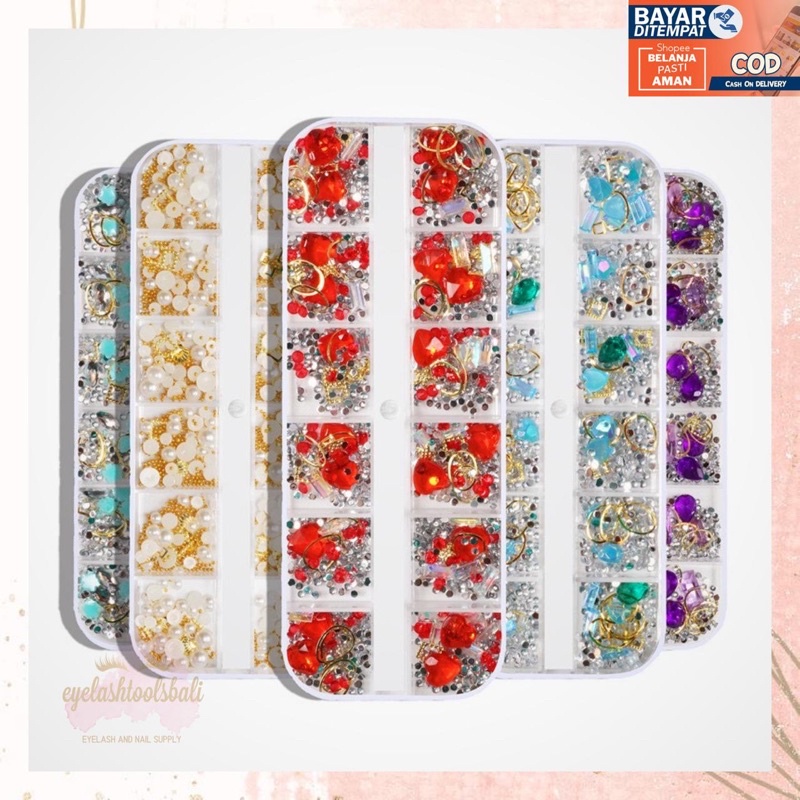 ACC RH PANJANG SERI D HIASAN NAIL ART