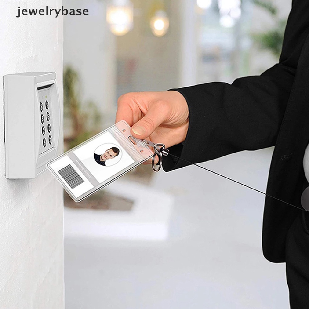 (jewelrybase) Gantungan Kunci Tali Kawat Teleskopik Taktis Anti Maling Untuk Camping / Outdoor