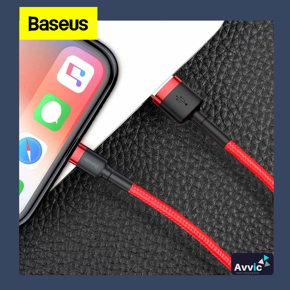 BASEUS Kabel Data USB For Micro Fast Charge Cafule Cable 1.5A 2M