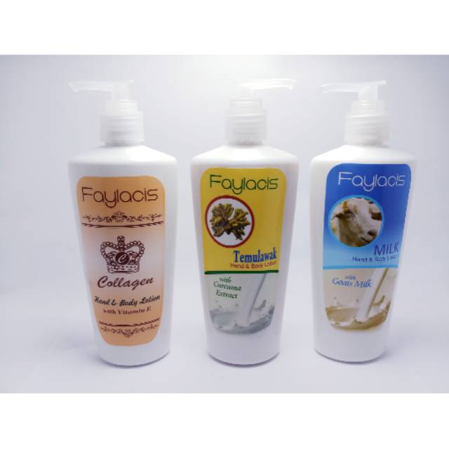 HAND &amp; BODY FAYLACIS 3 VARIAN BPOM 250ml