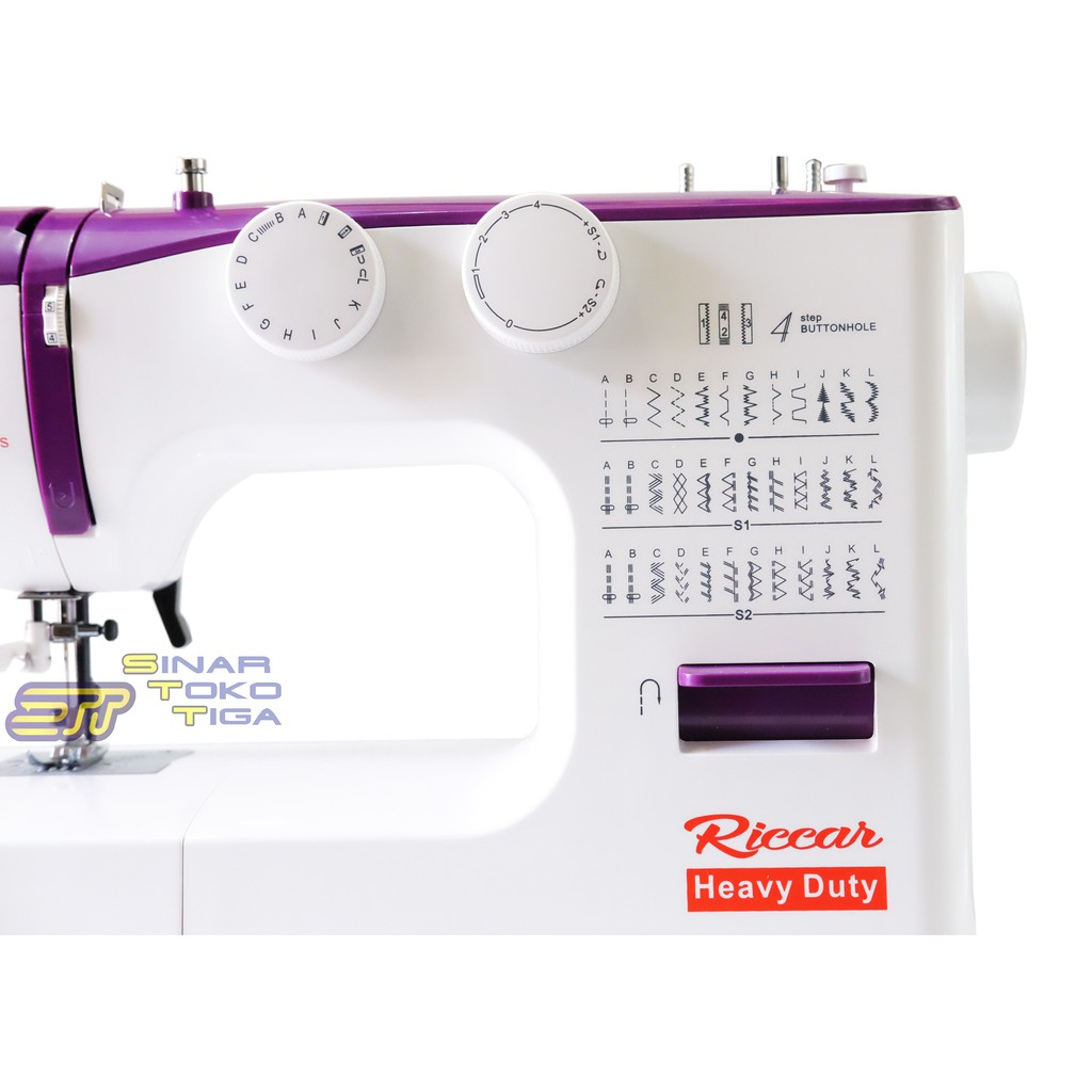 RICCAR 990P HEAVY DUTY MESIN JAHIT TEBAL PORTABLE 990 P / RICCAR 990 P XT