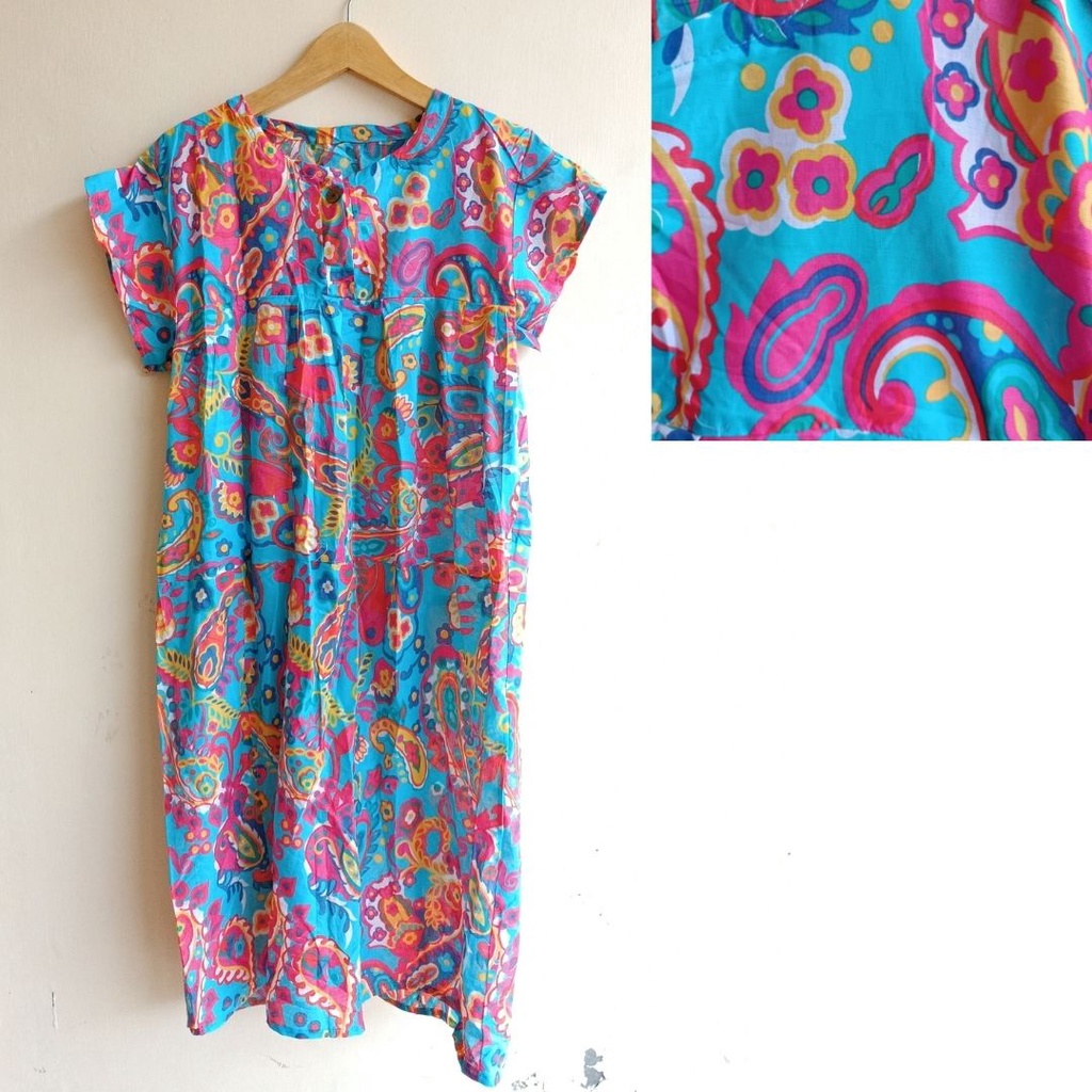 Daster Sambung Viral PART 2 - Daster Payung - Daster Perca - Daster Busui Rayon-abstrak mix bns kcg