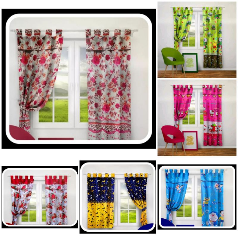 Gorden Jendela Karakter Minimalis