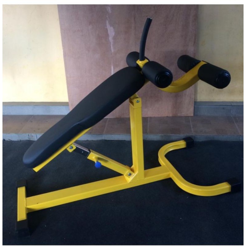 Alat fitnes sit up bench komersil