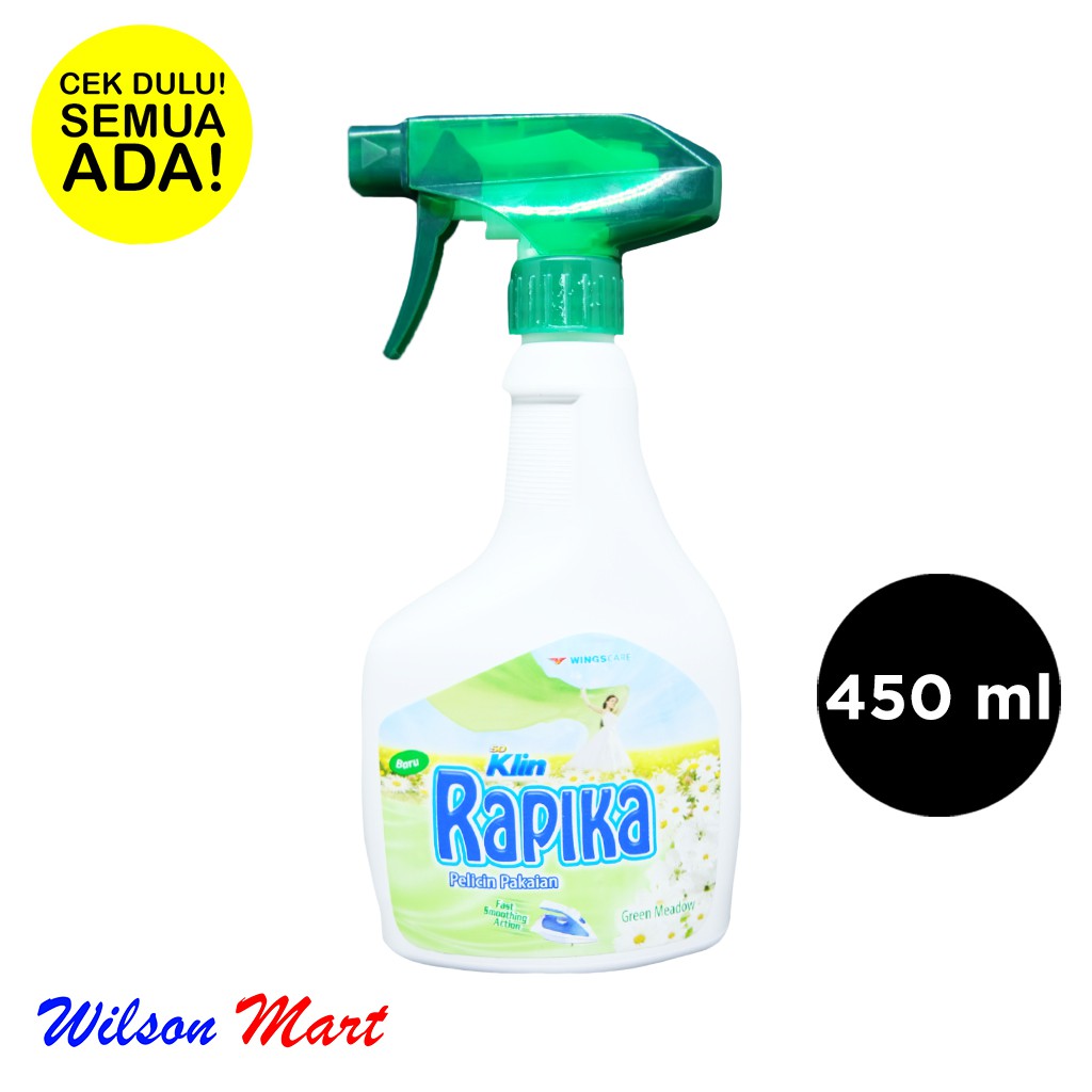 SO KLIN RAPIKA GREEN MEADOW PELICIN PAKAIAN 450 ML SPRAY