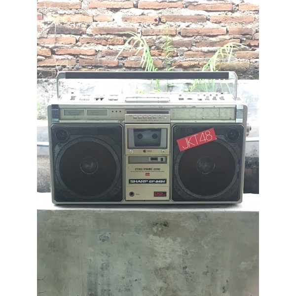 tape boombox sharp gf9494