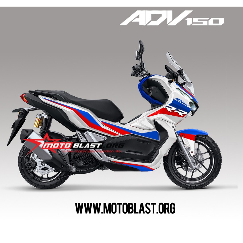 Decal Stiker Honda ADV 150 BMW Safety Car
